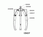 EXTRACTOR FORZA SERIE 1300T0 MECÁNICO DE 3 PATAS
